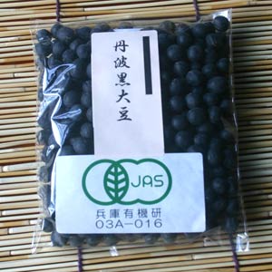 有機丹波の黒豆