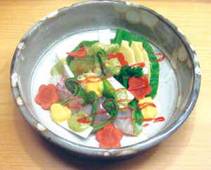 サラダ盛り